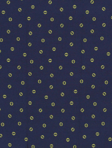 Tennis ball print handkerchief