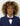 Boys navy strawberry print dickie bow