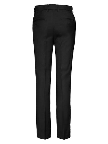 Boys black skinny trousers