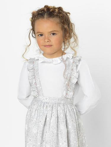 Girls Grey Occasion Dress From Kidiwi