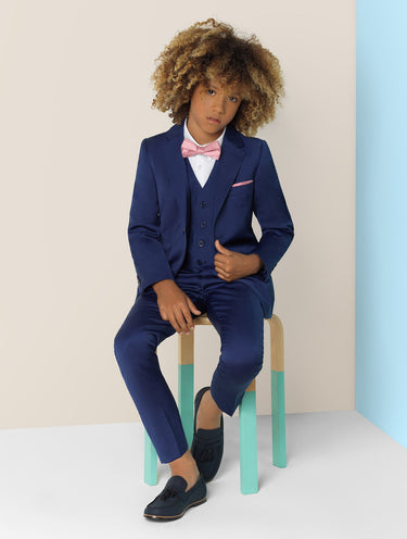 Roco blue modern fit communion suit