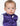 Baby boys purple & black waistcoat suit
