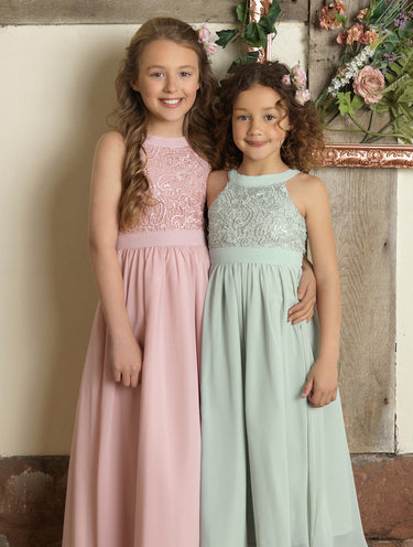 Girls pink dress - Phillipa