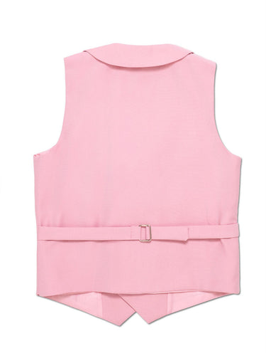 Boys pink waistcoat