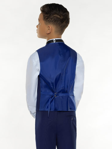 Boys blue waistcoat - Porter