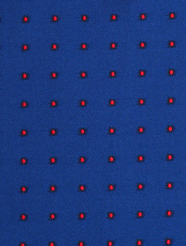 blue polka dot