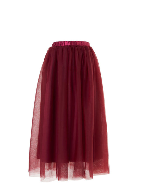 Girls wine maxi skirt