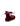 Burgundy girls bridesmaid shoes
