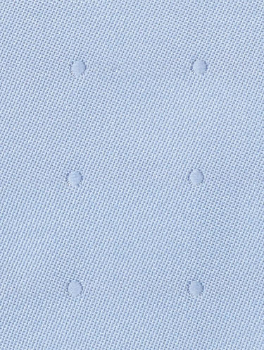Boys dusky blue self dot elasticated dickie bow