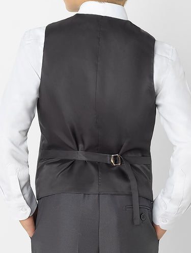 Boys grey waistcoat - Modern Fit