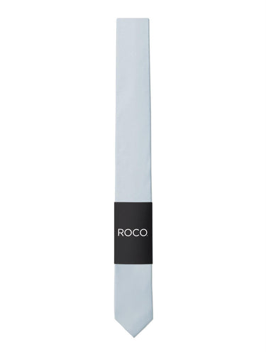 Boys skinny light blue tie
