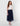 Girls navy maxi skirt
