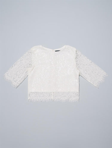 Girls white top