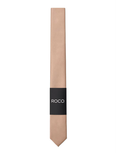 Boys gold full length tie