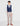 Beige and navy page boy outfit