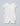 Christening romper in white - back