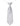 Boys silver elasticated trio dot tie