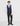 Boys navy and black wedding suit