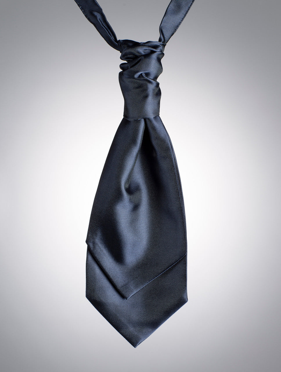 Adjustable navy cravat - Paisley