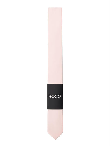 Boys skinny pink tie