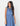 Blue junior bridesmaids dress