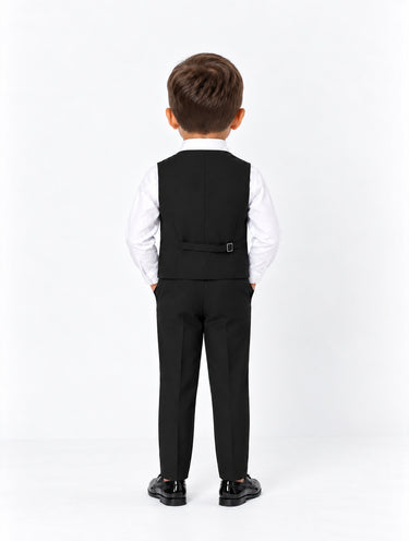 Boys black waistcoat suit - Harry