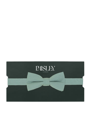 Boys dickie bow in sage