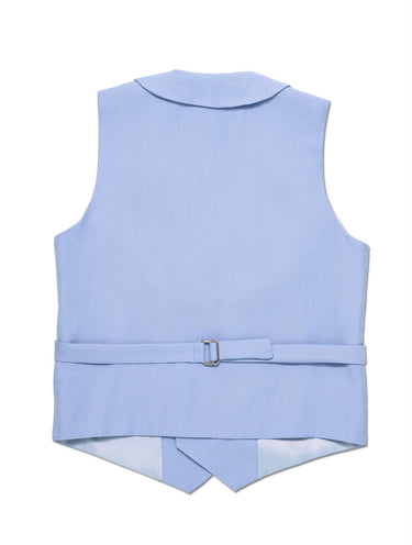 Boys pale blue waistcoat