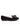 Girls black velour oscar pumps