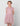 Girls sustainable pink dress