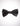 Boys black dickie bow