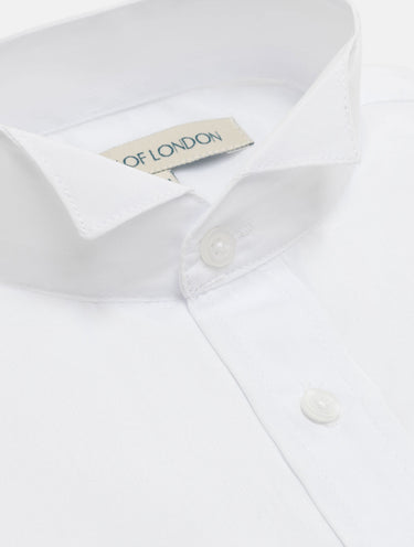 Boys white occasion shirt