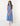Blue junior bridesmaids dress