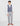 Boys blue and grey checked wedding suit
