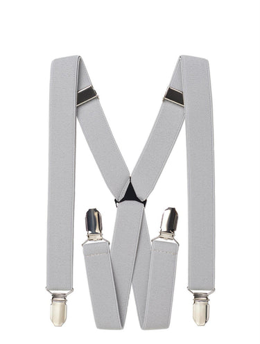 Boys silver grey braces