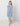 Girls blue sustainable dress