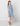 Blue sustainable flower girls dress