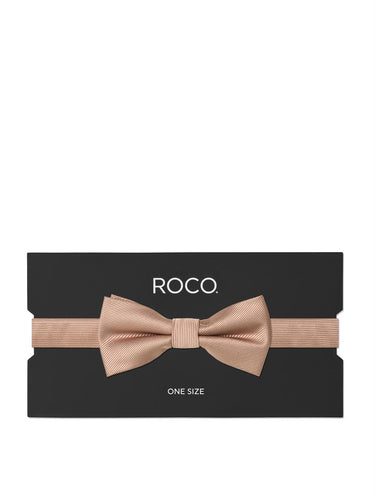 Boys gold banded dickie bow
