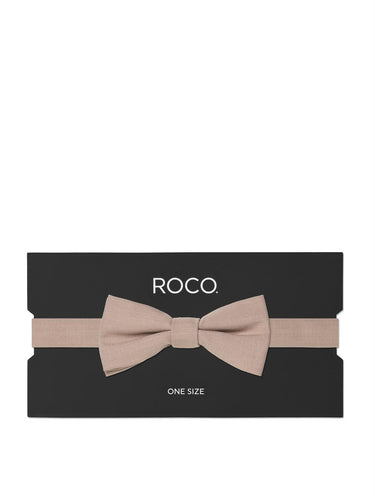 Boys stone beige dickie bow
