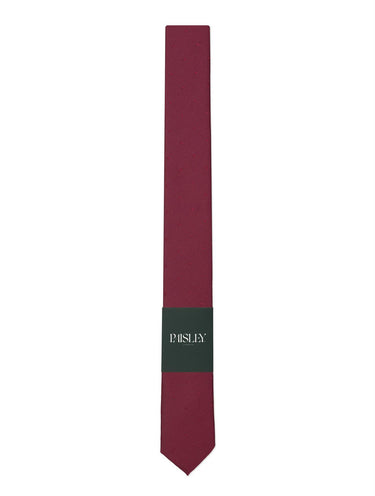 Boys burgundy tie