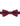 Boys burgundy self dot banded bow tie