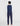 Navy check prom suit