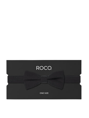 Boys black bow tie