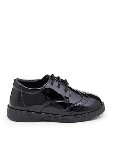 baby boys black shoes