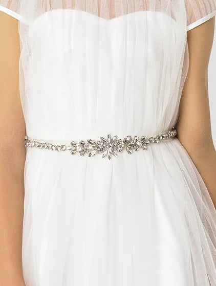 Girls frosted gem belt