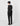 Midnight black suit with double breasted waistcoat