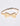 Banded gold dickie bow - Wiz