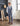 Stylish blue waistcoat suit