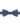 Vintage blue bow tie
