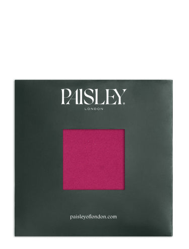 Boys pocket square in berry